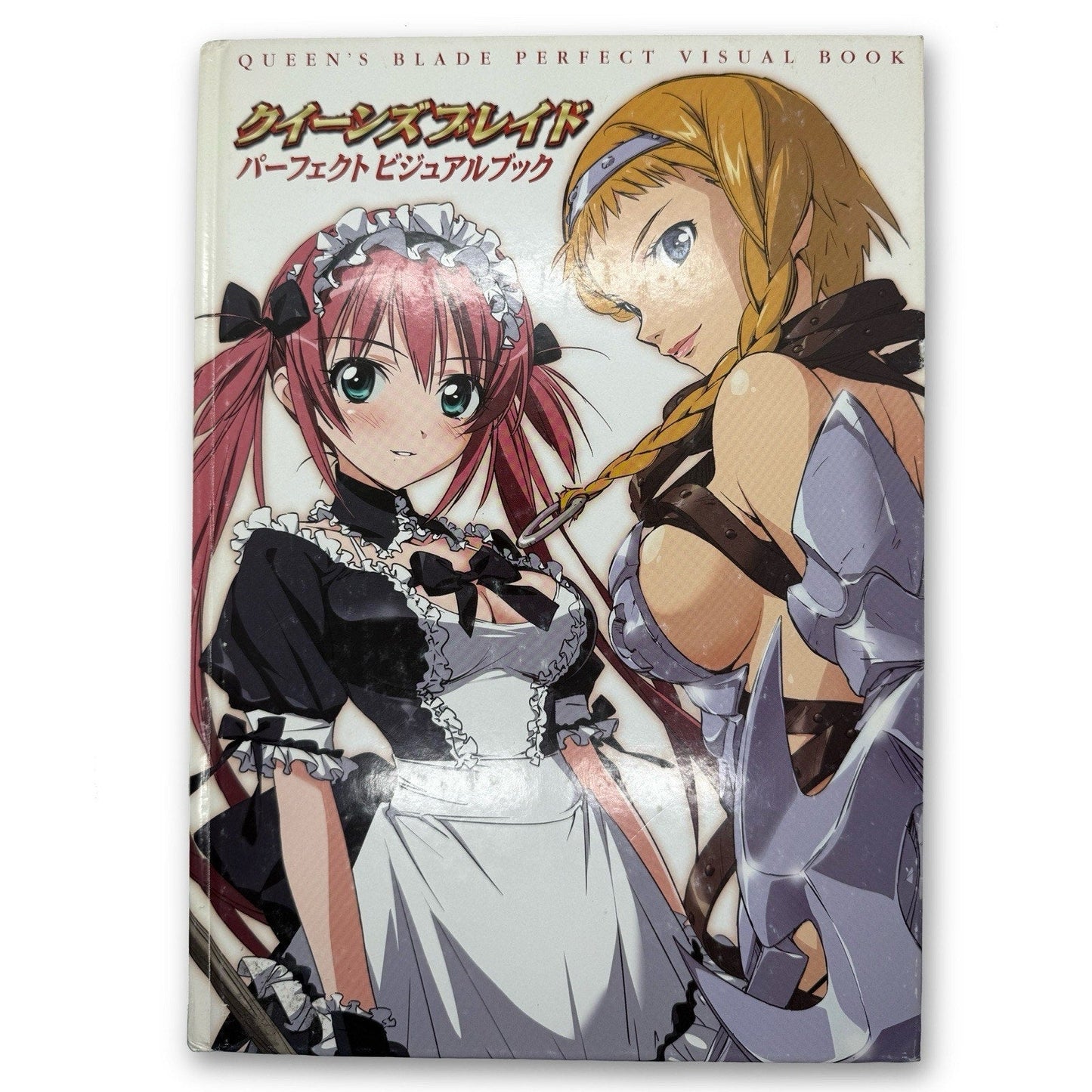 QUEEN'S BLADE Perfect Visual Book Art Works Fan Japan 2009 HJ07 See Condition - thriftgoblin