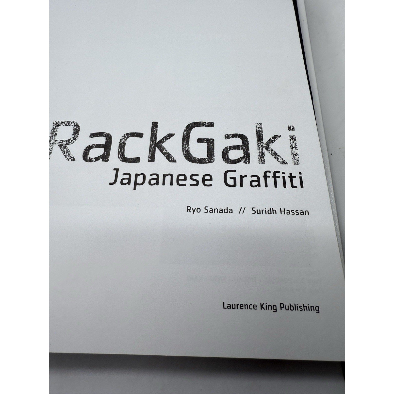 RackGaki Japanese Graffiti Street Art NO DVD Ryo Sanada Suridh Hassan (AP) - thriftgoblin