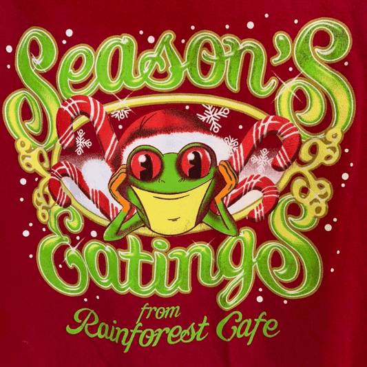 Rainforest Cafe Holiday Ss T Shirt - thriftgoblin