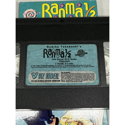 Ranma 1/2 Cold Competition VHS Viz Video Rumiko Takahashi Anime English Dub - thriftgoblin