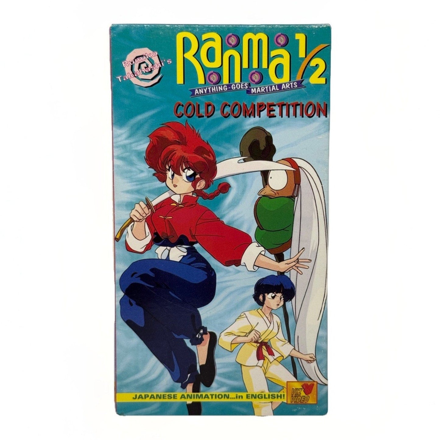 Ranma 1/2 Cold Competition VHS Viz Video Rumiko Takahashi Anime English Dub - thriftgoblin