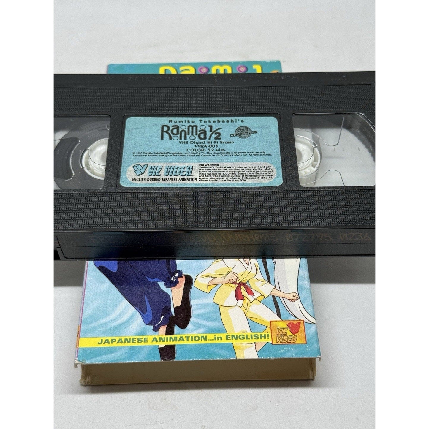 Ranma 1/2 Cold Competition VHS Viz Video Rumiko Takahashi Anime English Dub - thriftgoblin