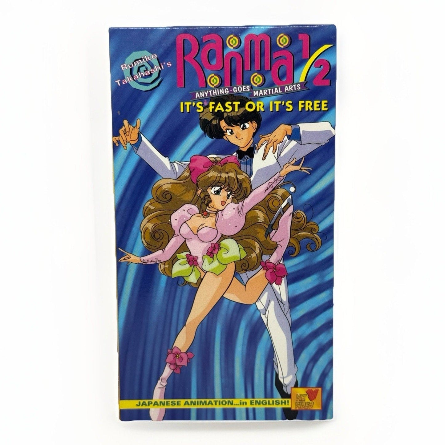 Ranma 1/2 Its Fast or Its Free VHS Viz Video Rumiko Takahashi Anime English Dub - thriftgoblin