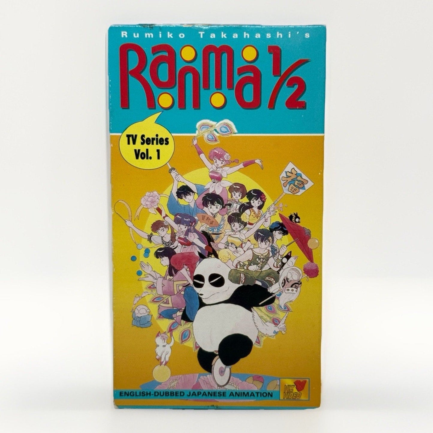 Ranma 1/2 TV Series Vol 1 VHS Viz Video Rumiko Takahashi Anime English Dub - thriftgoblin