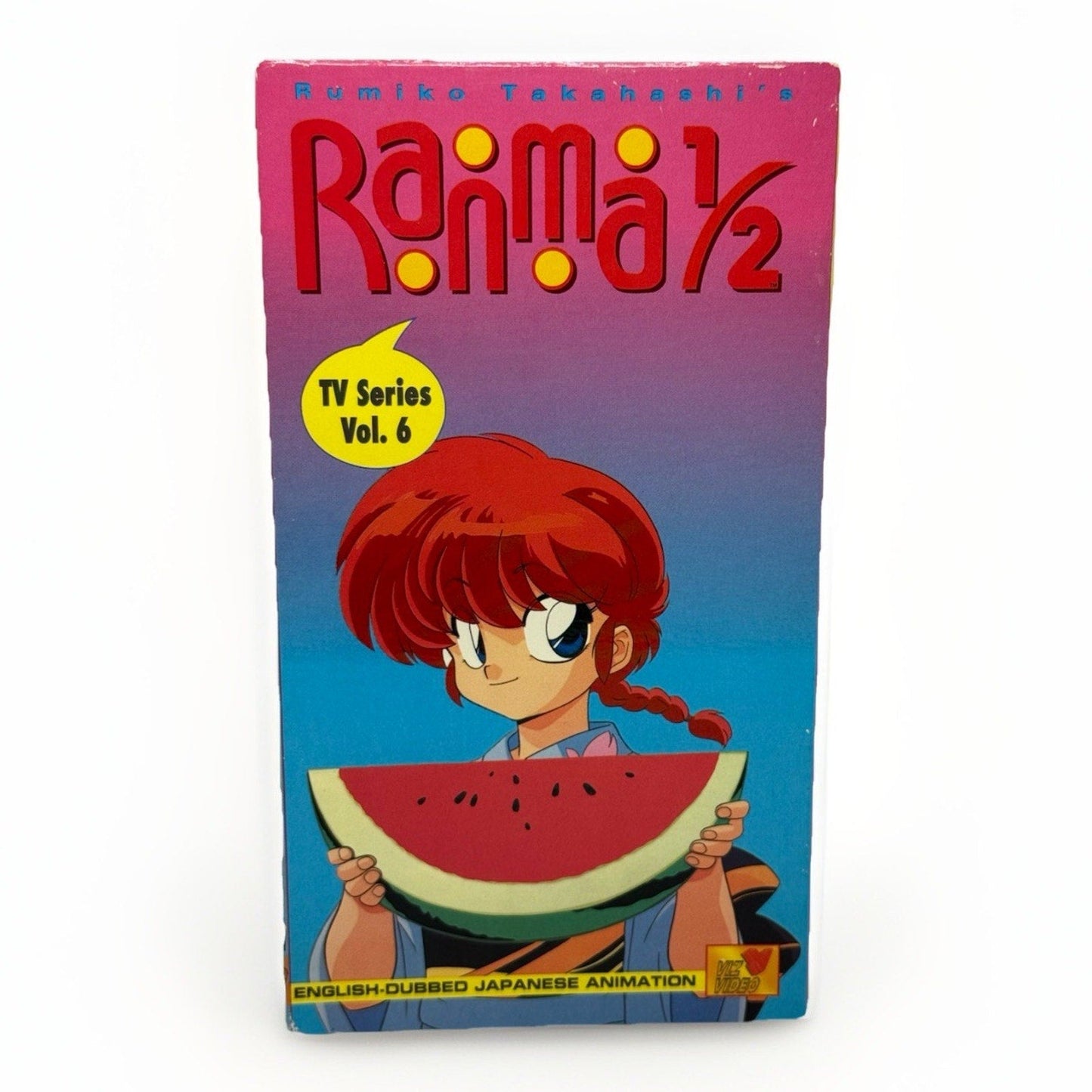 Ranma 1/2 TV Series Vol 6 VHS Viz Video Rumiko Takahashi Anime English Dub - thriftgoblin