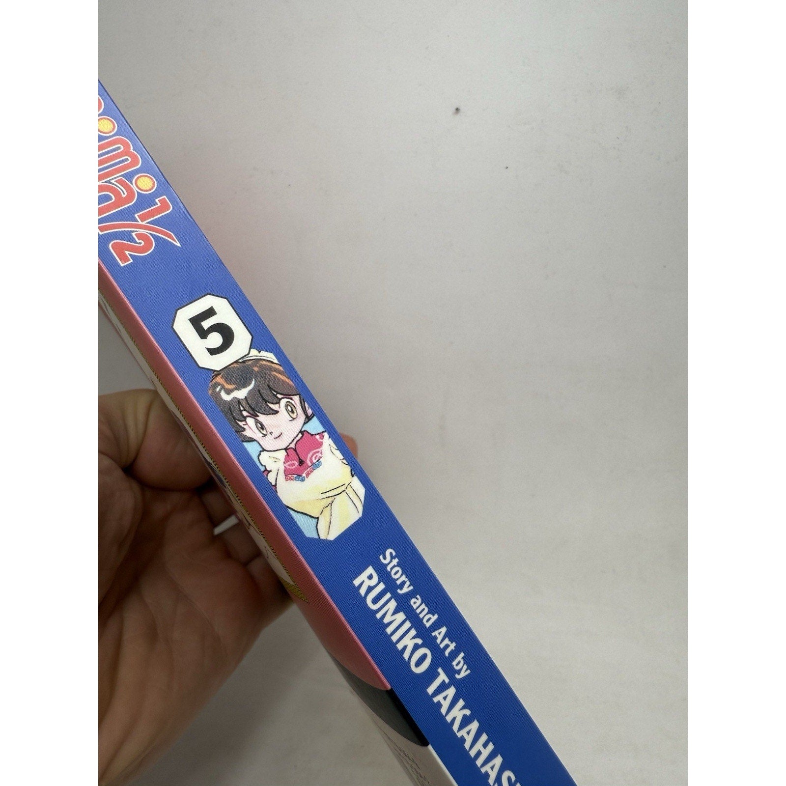 Ranma 1/2, Vol. 5 Manga Book Rumiko Takahashia 2003 Graphic Novel Netflix Romcom - thriftgoblin