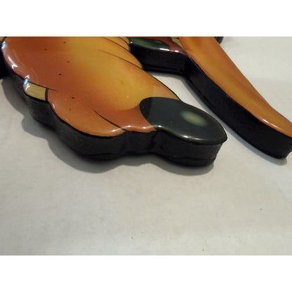 RARE 1992 Disney Goofy Wall Art 19” Aviator 92 Handmade Wood Cutout Decor Sign - thriftgoblin