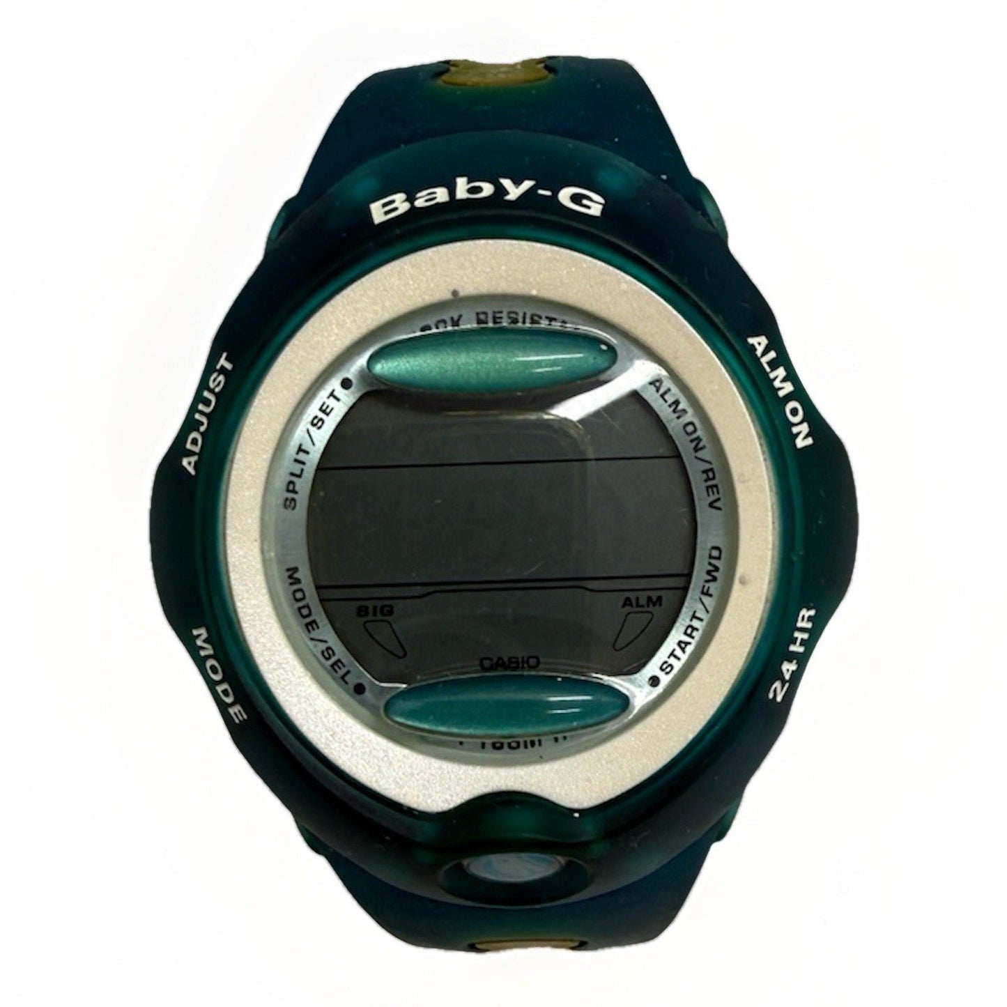 Rare Casio Baby - G BG - 163 ICERC Dolphin & Whale Eco Network Blue Jelly Watch 100m - thriftgoblin