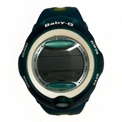 Rare Casio Baby - G BG - 163 ICERC Dolphin & Whale Eco Network Blue Jelly Watch 100m - thriftgoblin