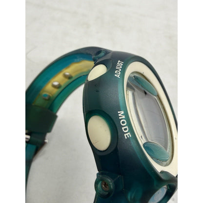 Rare Casio Baby - G BG - 163 ICERC Dolphin & Whale Eco Network Blue Jelly Watch 100m - thriftgoblin
