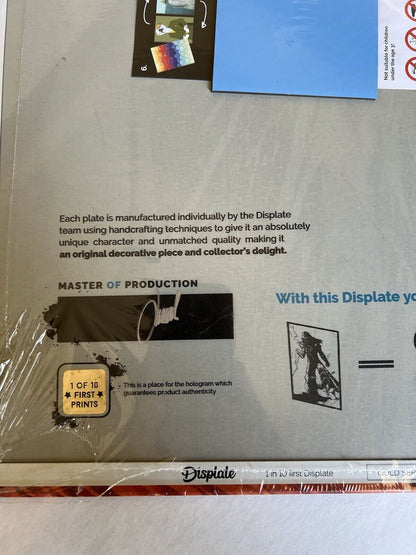 Rare Displate Dark Souls III 3 Metal Plate Limited Edition First Print Posters - thriftgoblin
