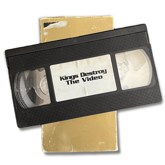 Rare Kings Destroy VHS Graffiti Documentary, Cope Writer Street Art, Vintage Tag