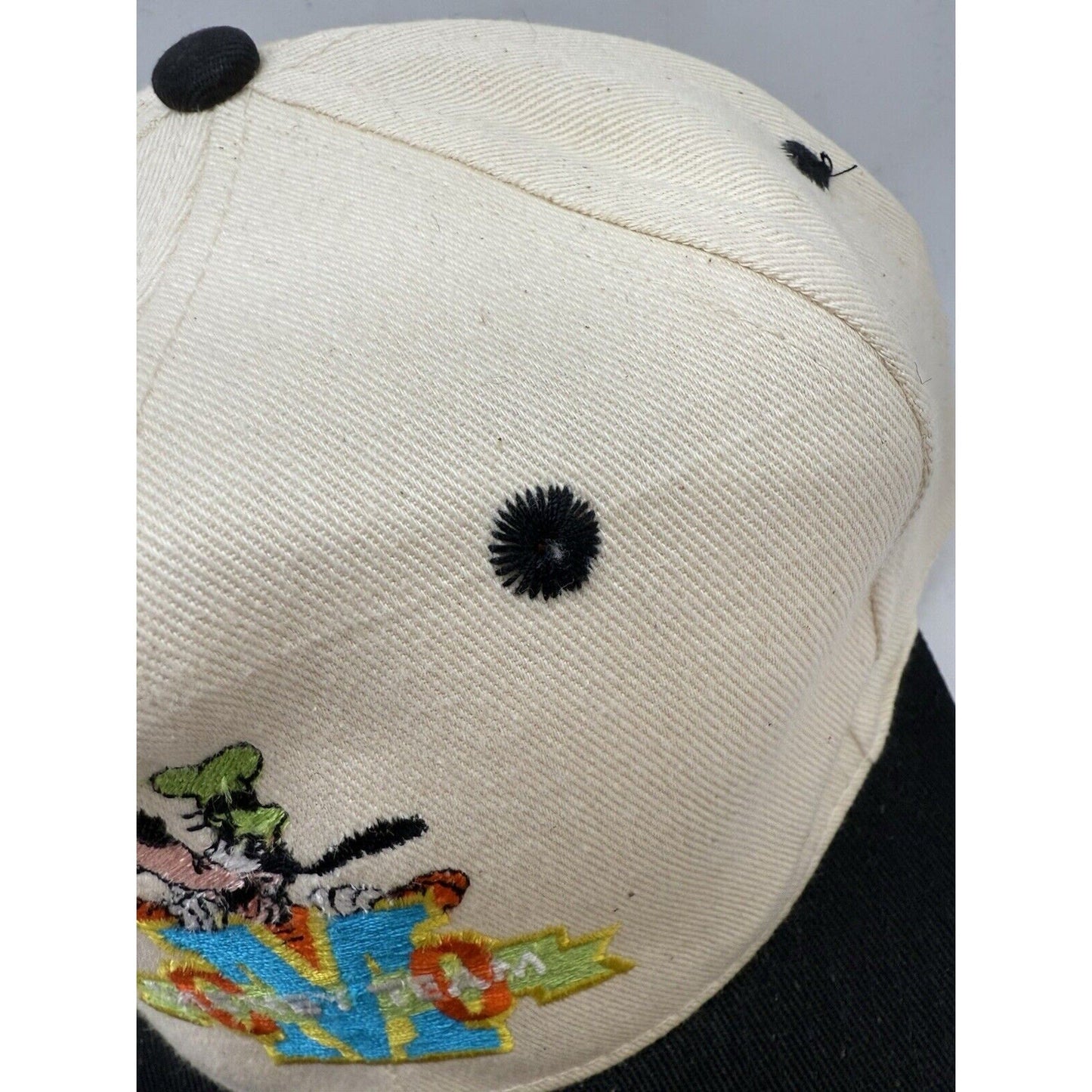 RARE Mickey Mouse CMO Authentic World Wide Disney Team Denim Cap Hat Cast Member - thriftgoblin