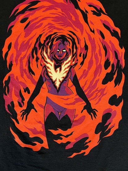RARE Scarlet Witch Marvel Lootcrate Mens Large Long Sleeve T-Shirt Becky Gloonan - thriftgoblin