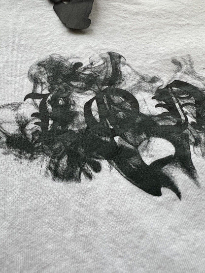RARE Smoke Devil Angel V VLONE Long Sleeves T-shirt Color White Size XLarge Woo - thriftgoblin