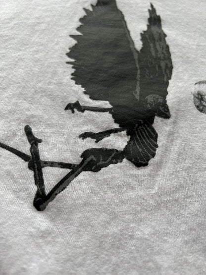 RARE Smoke Devil Angel V VLONE Long Sleeves T-shirt Color White Size XLarge Woo - thriftgoblin