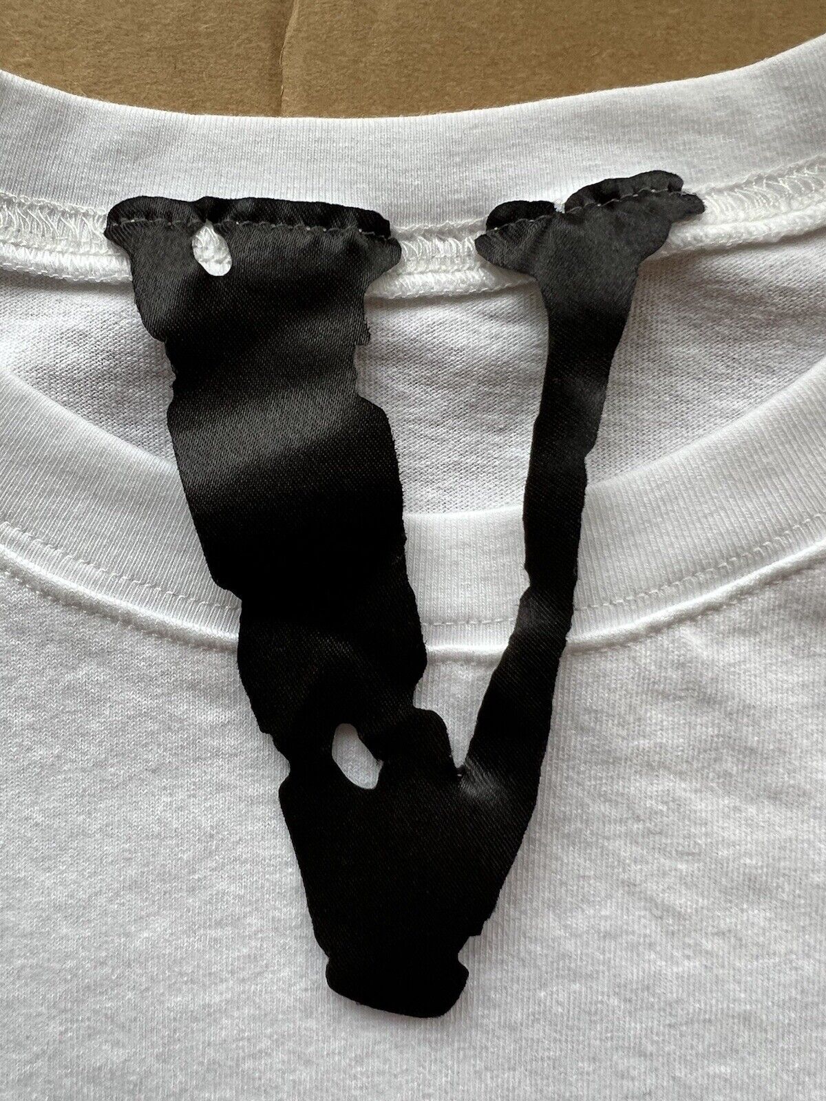 RARE Smoke Devil Angel V VLONE Long Sleeves T-shirt Color White Size XLarge Woo - thriftgoblin