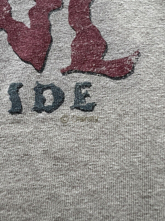 RARE The Fowl Side Donald Duck Y2K Shirt Disney Store Devil Halloween Mens XL - thriftgoblin