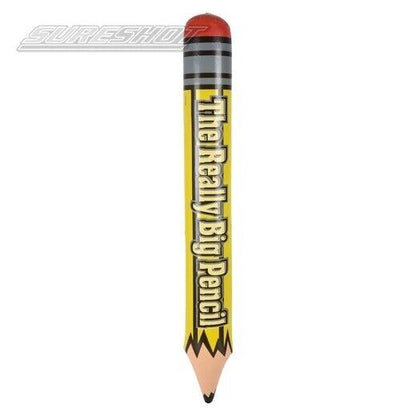 RARE The Really Big Pencil, 60 inch Blow Up Pencil HTF Inflatable Fun Gag Gift - thriftgoblin