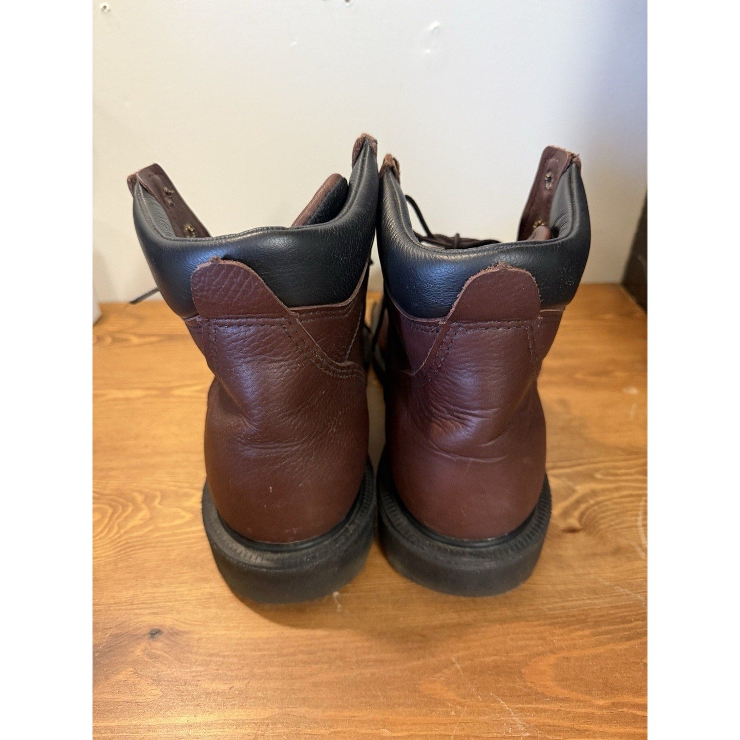 Red Wing Shoes 2406 Mens Work Boots Size US 11.5 D leather (steel toe) ASTM Slip - thriftgoblin
