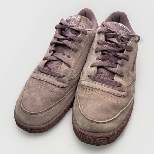 Reebok Club C 85 Men’s 12 Smoky Orchid White Gum BD6074 2016 Sneakers Purple - thriftgoblin