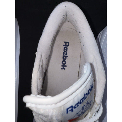 Reebok Ex‑o‑fit White Leather Sneakers Men’s 11.5 Retro Low‑Top Casual Shoes - thriftgoblin