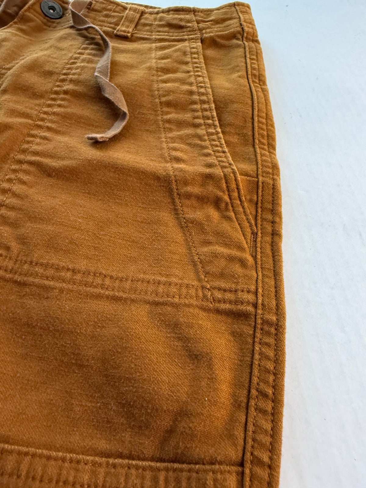 REI Co-op Tapered Utility Pants Rust Brown Drawstring Hem Size 30W x 32L - Thrift GoblinPants