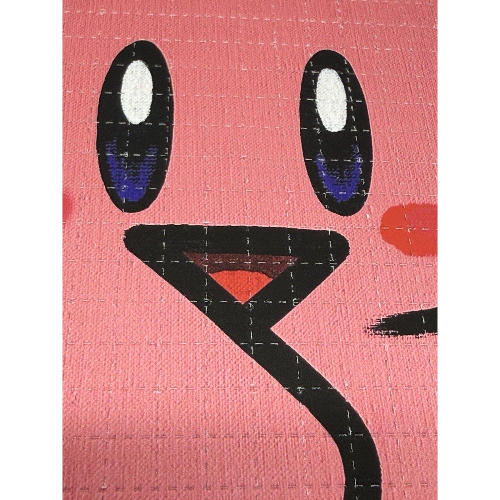 Remio Kiss the Sky Kirby Blotter Art Print 17/50 1xRUN Bicycle Day 2024 Graffiti - thriftgoblin