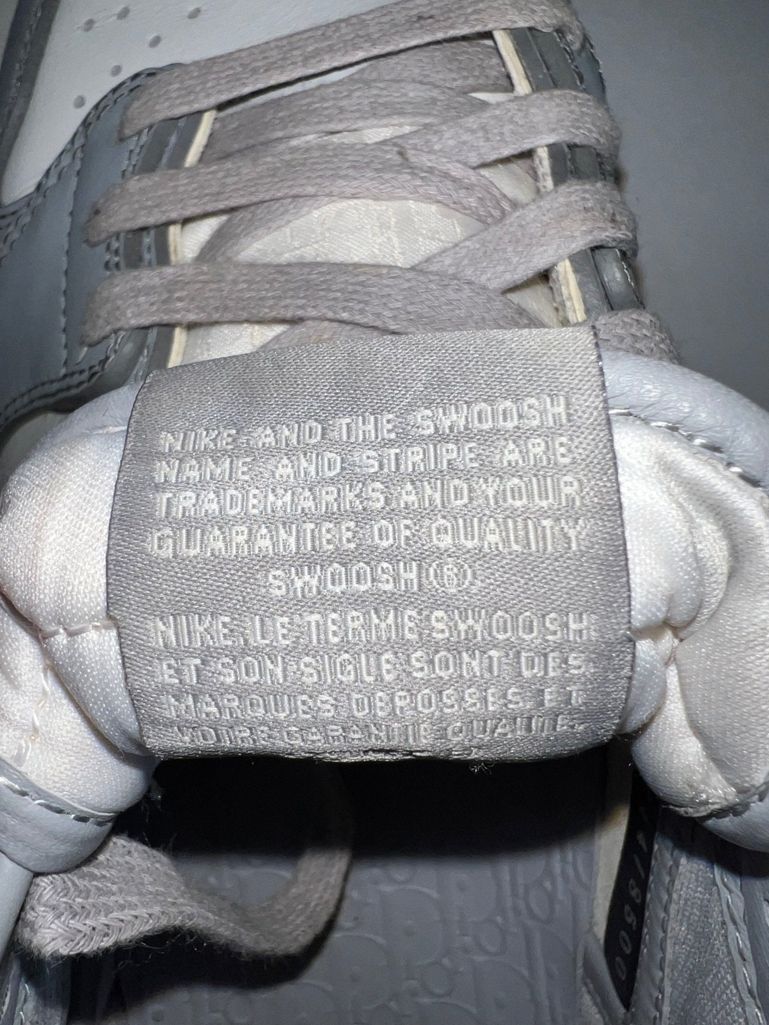 Replica Jordan x Dior Lows sneaker - thriftgoblin