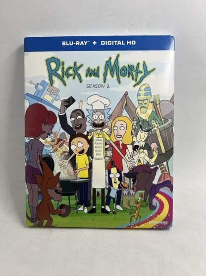 Rick and Morty: Season 2 (Blu - ray, 2015) - thriftgoblin