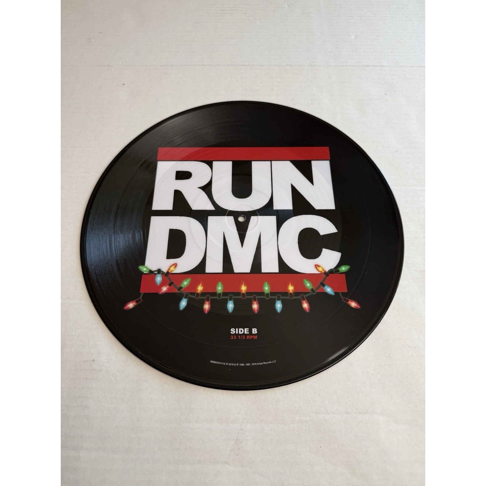 Run - DMC Christmas In Hollis / Peter Piper 12” Picture Disc RSD Black Friday 3000 - thriftgoblin