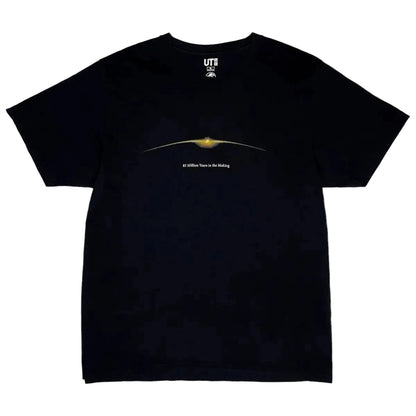 Jurassic World Collab Hajime Sorayama Uniqlo Black 85 Million Mens Shirt Small