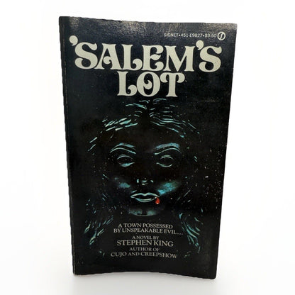 Salem's Lot Stephen King Paperback Book 1st Signet Printing August 1976 Horror - thriftgoblinBook