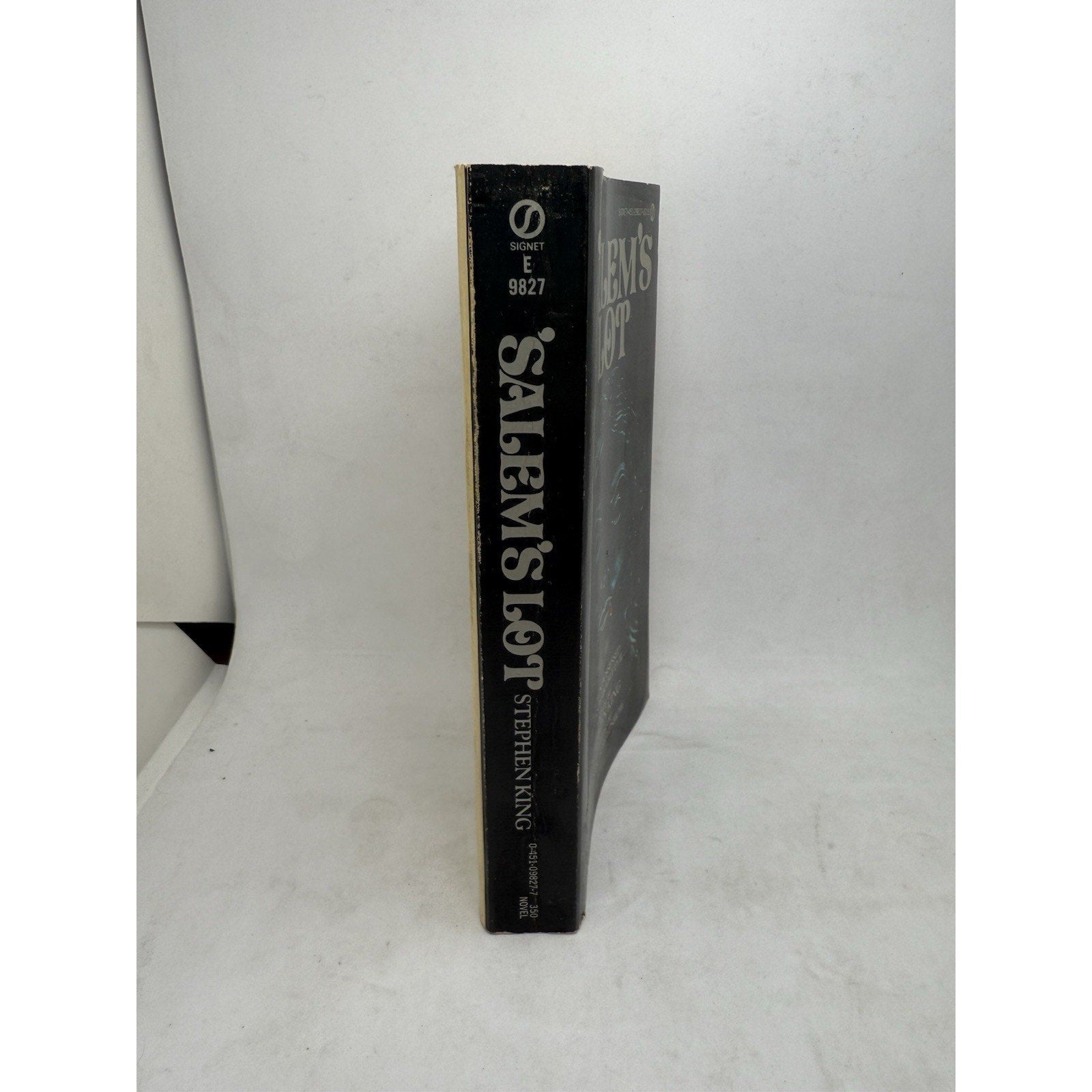 Salem's Lot Stephen King Paperback Book 1st Signet Printing August 1976 Horror - thriftgoblinBook