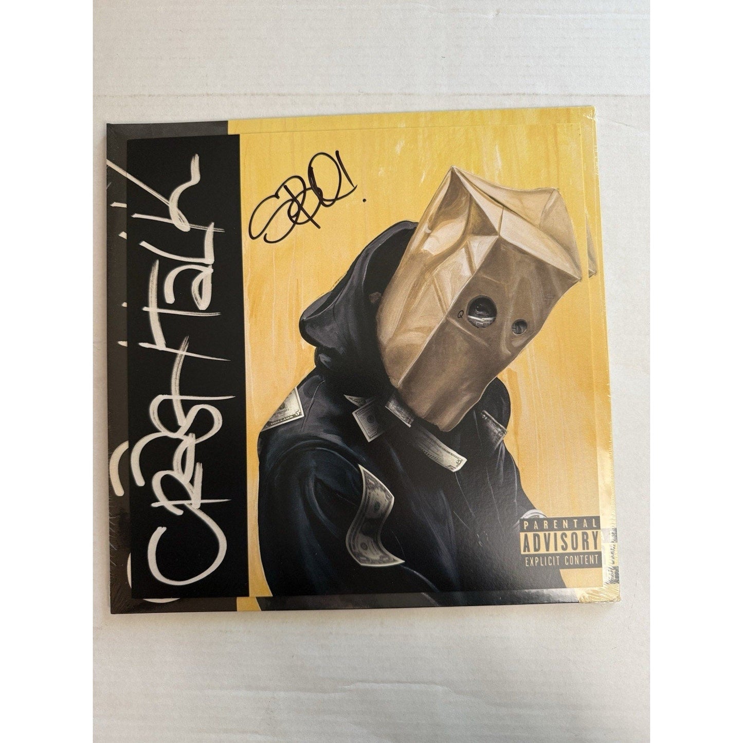 ScHoolboy Q CrasH Talk Vinyl LP Sealed Signed TDE Interscope Hip Hop 2019 Kdot - thriftgoblin