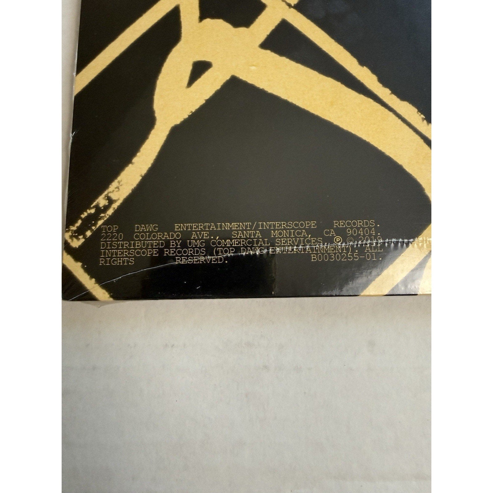 ScHoolboy Q CrasH Talk Vinyl LP Sealed Signed TDE Interscope Hip Hop 2019 Kdot - thriftgoblin