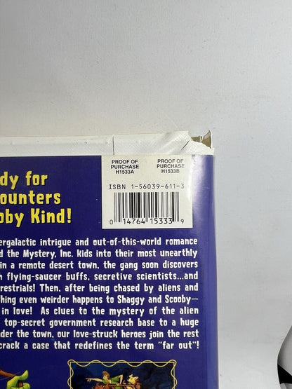 Scooby - Doo and the Alien Invaders (VHS, 2000, Warner Brothers Shaggy Velma Fred - thriftgoblin