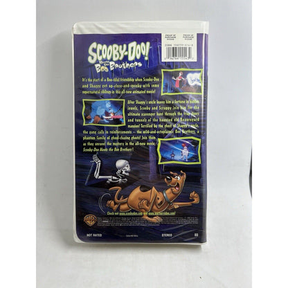 Scooby - Doo Meets the Boo Brothers VHS Tape 2000 Warner Family Tested Classic 90 - thriftgoblin