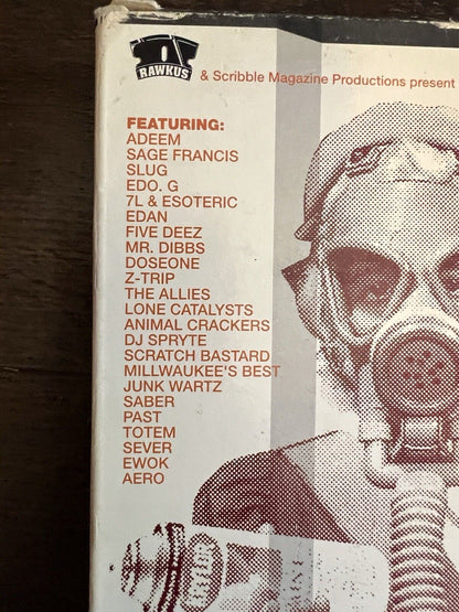 Scribble Jam 5 Graffiti DJ Hip - Hop Tape VHS Atmosphere SABER Slug Street Art Rap - thriftgoblin