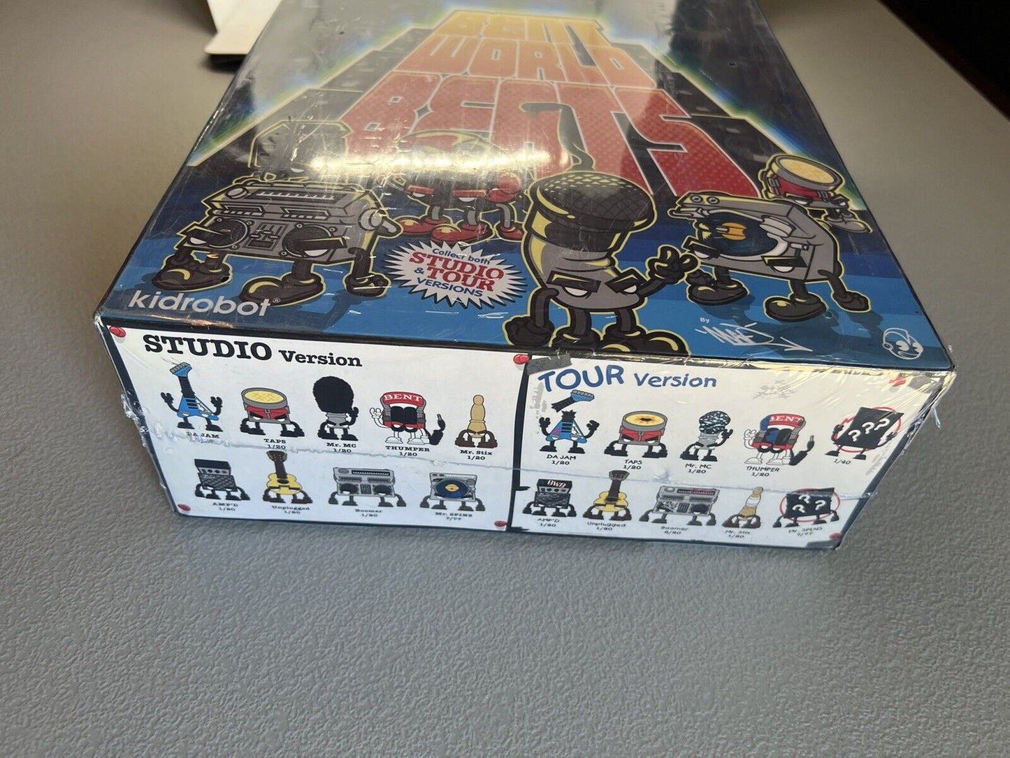SEALED Kidrobot x MAD BentWorld Beats Complete Set Studio Tour Figures HipHop - thriftgoblin
