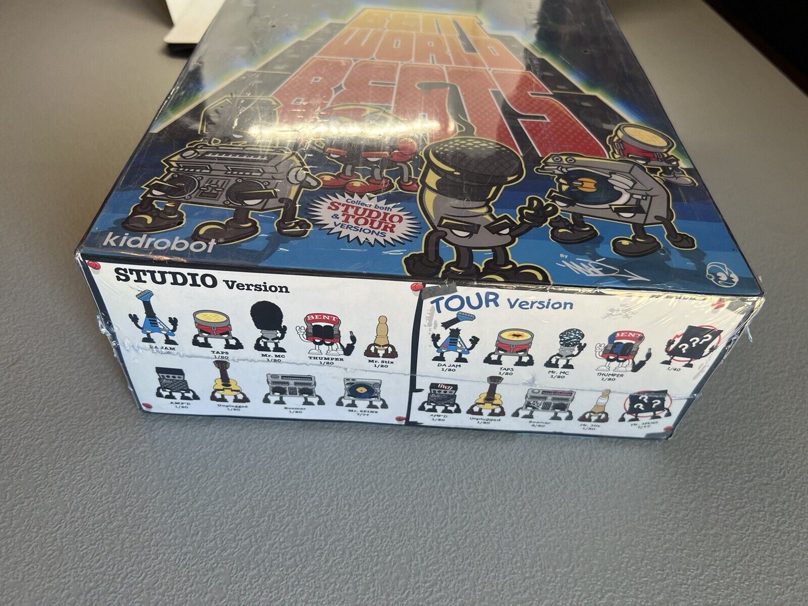 SEALED Kidrobot x MAD BentWorld Beats Complete Set Studio Tour Figures HipHop - thriftgoblin