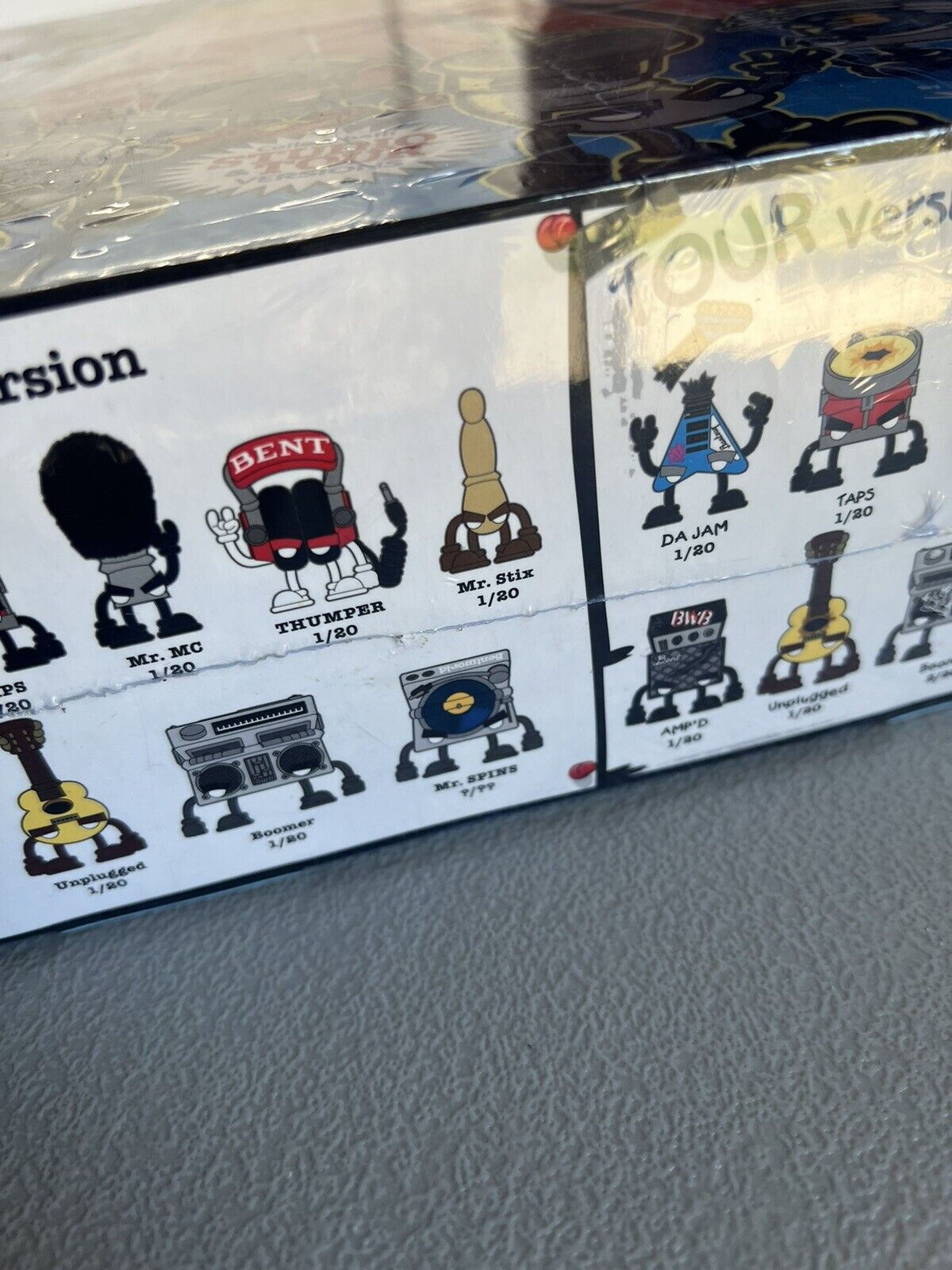 SEALED Kidrobot x MAD BentWorld Beats Complete Set Studio Tour Figures HipHop - thriftgoblin
