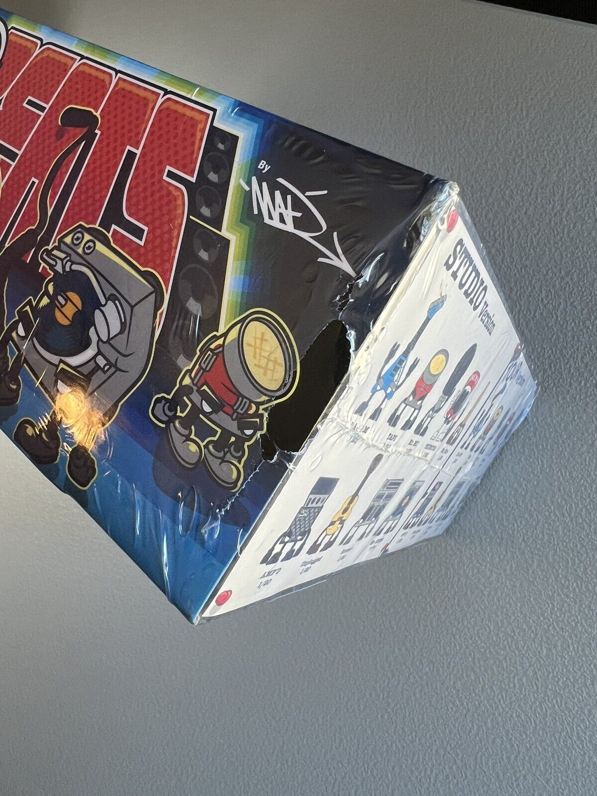 SEALED Kidrobot x MAD BentWorld Beats Complete Set Studio Tour Figures HipHop - thriftgoblin