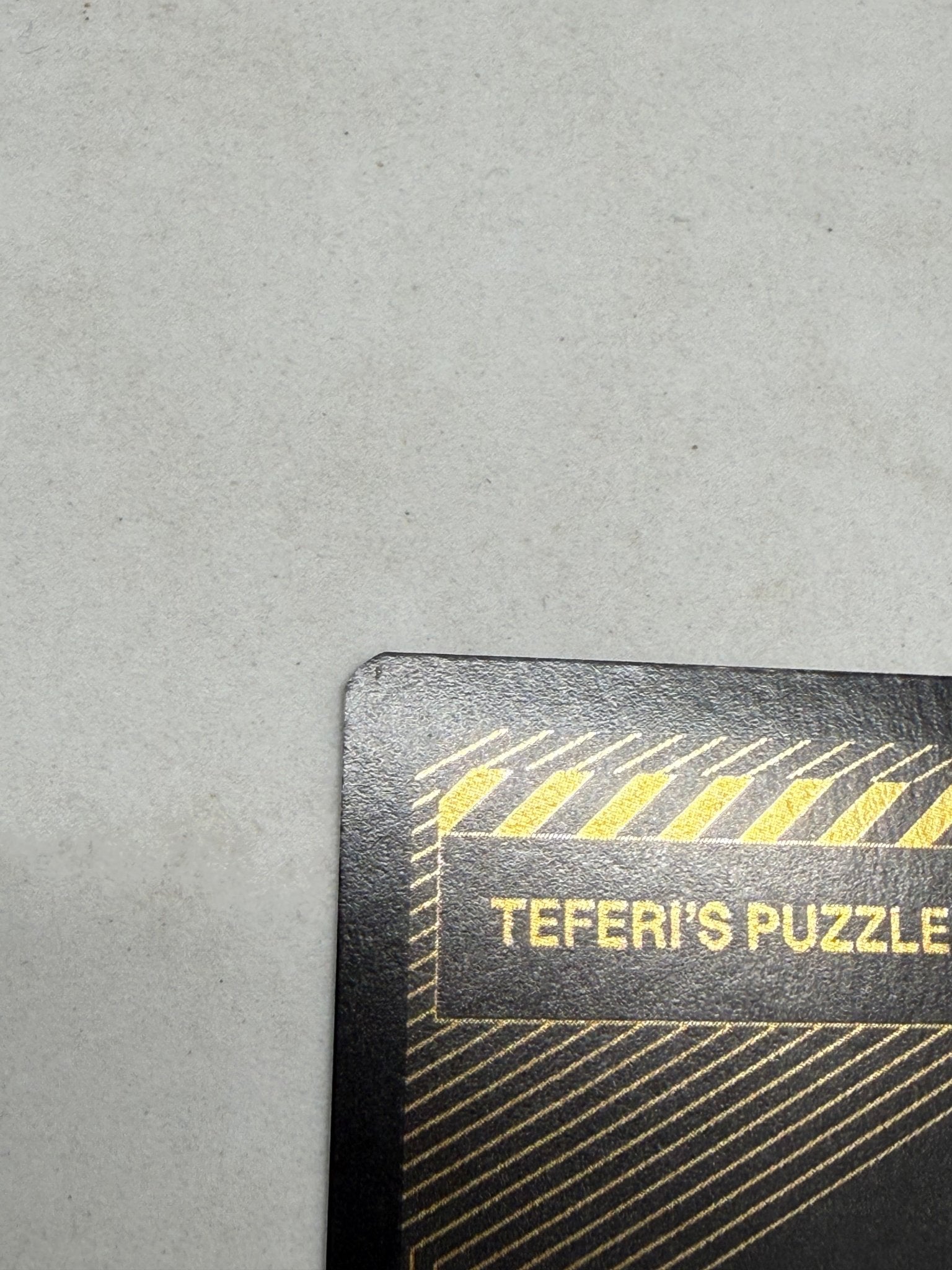 Secret Lair x MSCHF Teferi's Puzzle Box 368 Silver Foil MTG Rare - thriftgoblinTrading Card