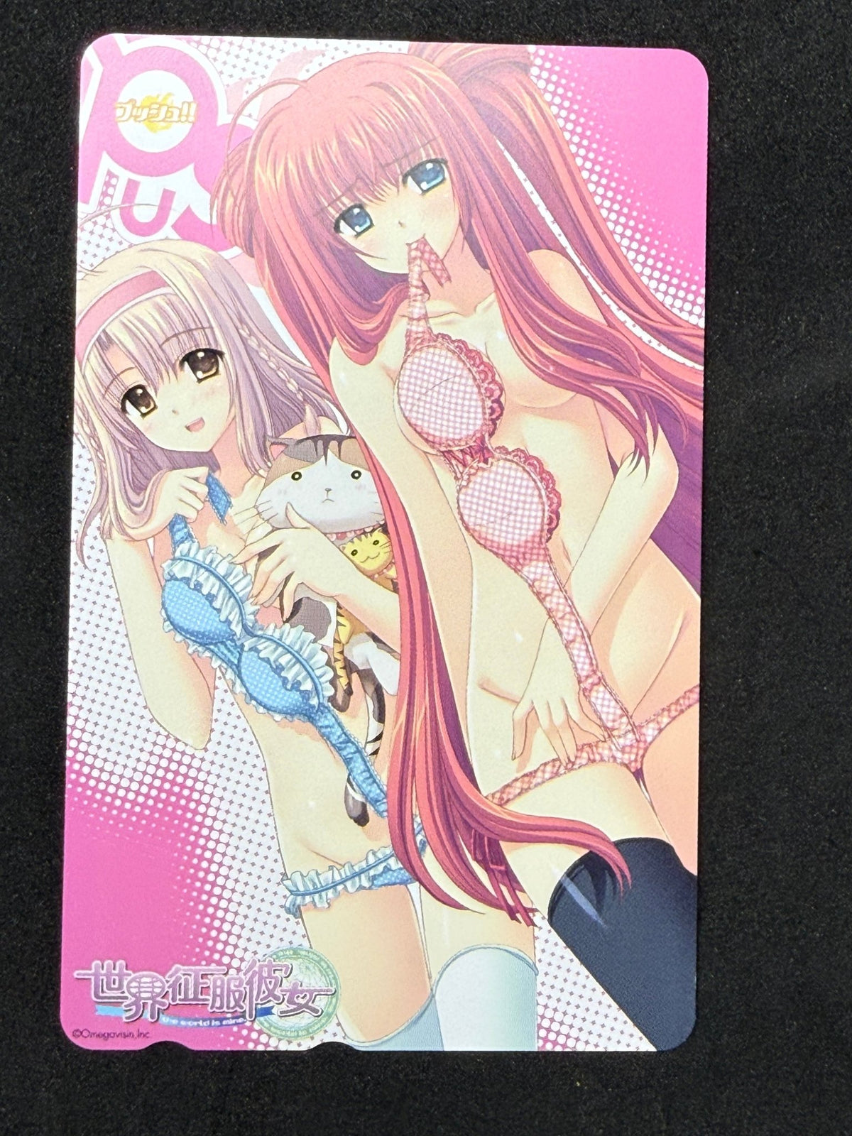 Sekai Seifuku Kanojo World Domination Girlfriend Unused Japanese Telephone Card (Teleca) - Thrift GoblinTelephone Card