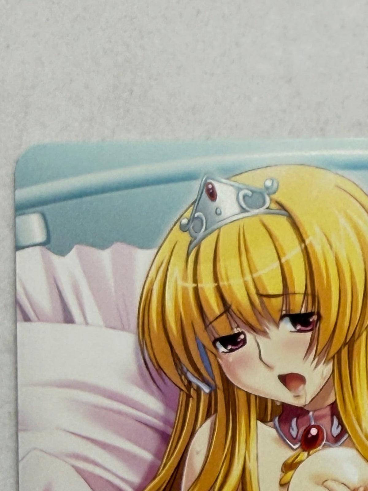 Shiawase na Ohime-sama Cecilia Blueshare Unused Japanese Telephone Card (Teleca)