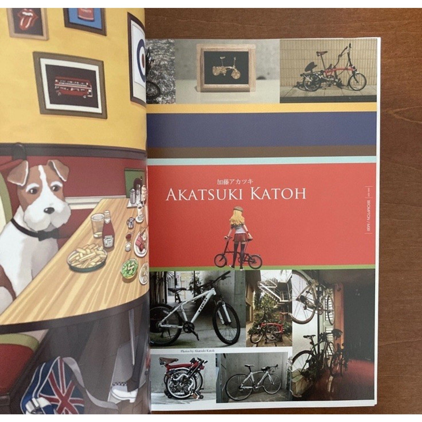 Shojo Jitensha Kaiho - ku Art Book Range Murata 2011 Bikes Anime Manga Japan Cycle - thriftgoblin