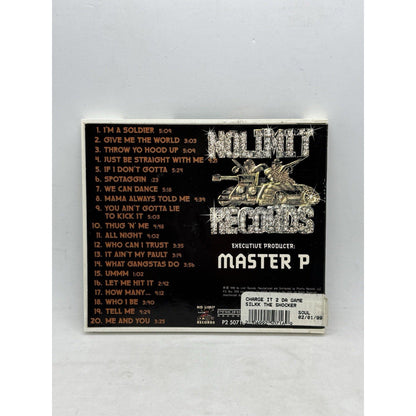 Silkk The Shocker – Charge It 2 Da Game CD 1999 No Limit Records OOP Tested Bay - thriftgoblin