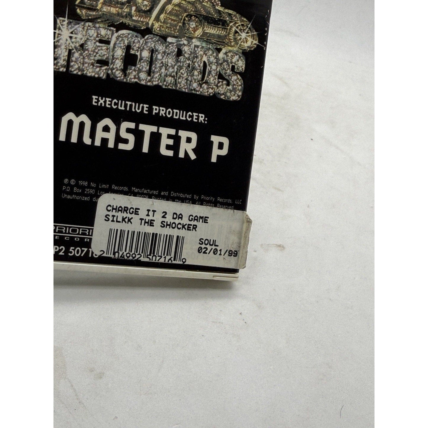 Silkk The Shocker – Charge It 2 Da Game CD 1999 No Limit Records OOP Tested Bay - thriftgoblin