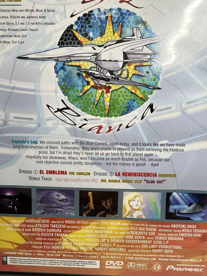 Sol Bianca: The Legacy - Vol. 1: Lost Treasures With inserts DVD Anime Digital - thriftgoblin